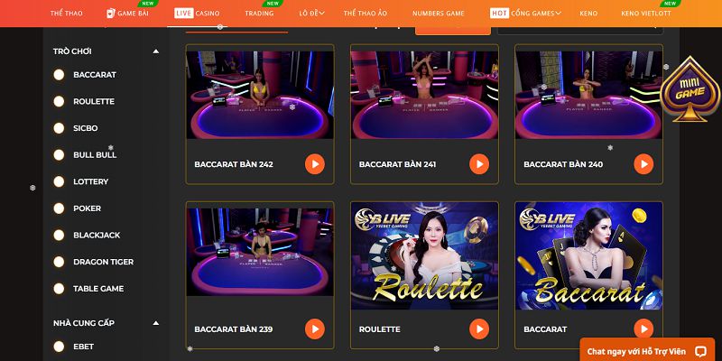 Casino online tại nhà cái uy tín SV88